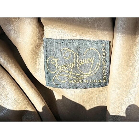 Vintage 80's Fancy Nancy Balletcore Leather Crossbody Boyton Bch, FL - Picture 10 of 10